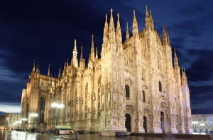 Milan cathedral dome